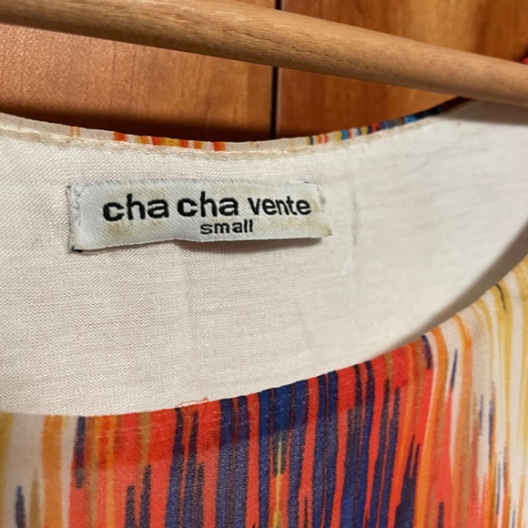 Fun Multicolored Chevron Top - Picture 3 of 6